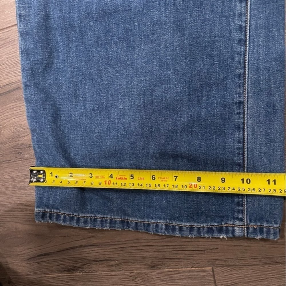 American Eagle Wide Leg High Rise with square pockets L26/ Size 4 - Picture 2 of 7